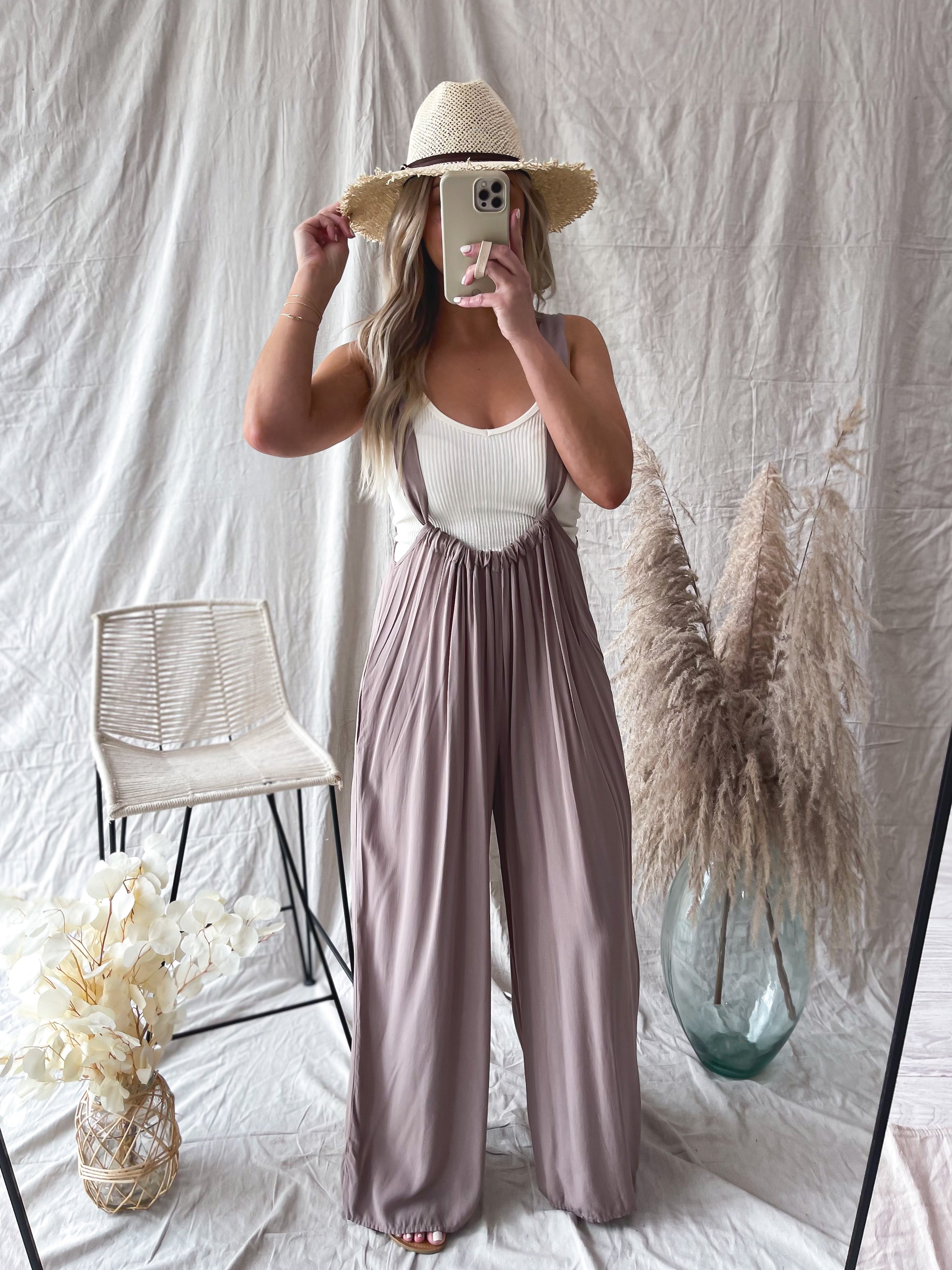 Must Be Fate Jumper in Taupe